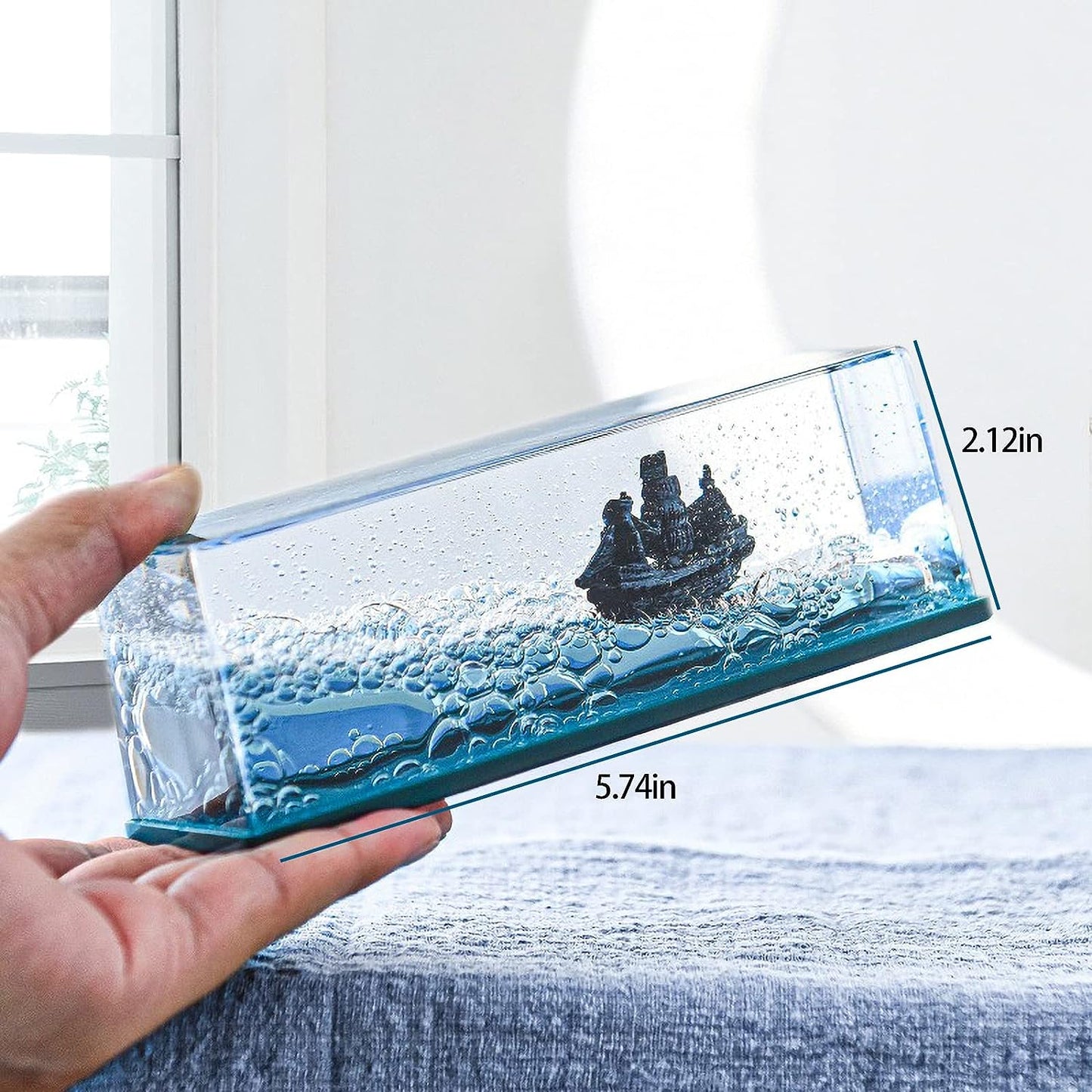 Unsinkable Ship Fluid Drift Bottle