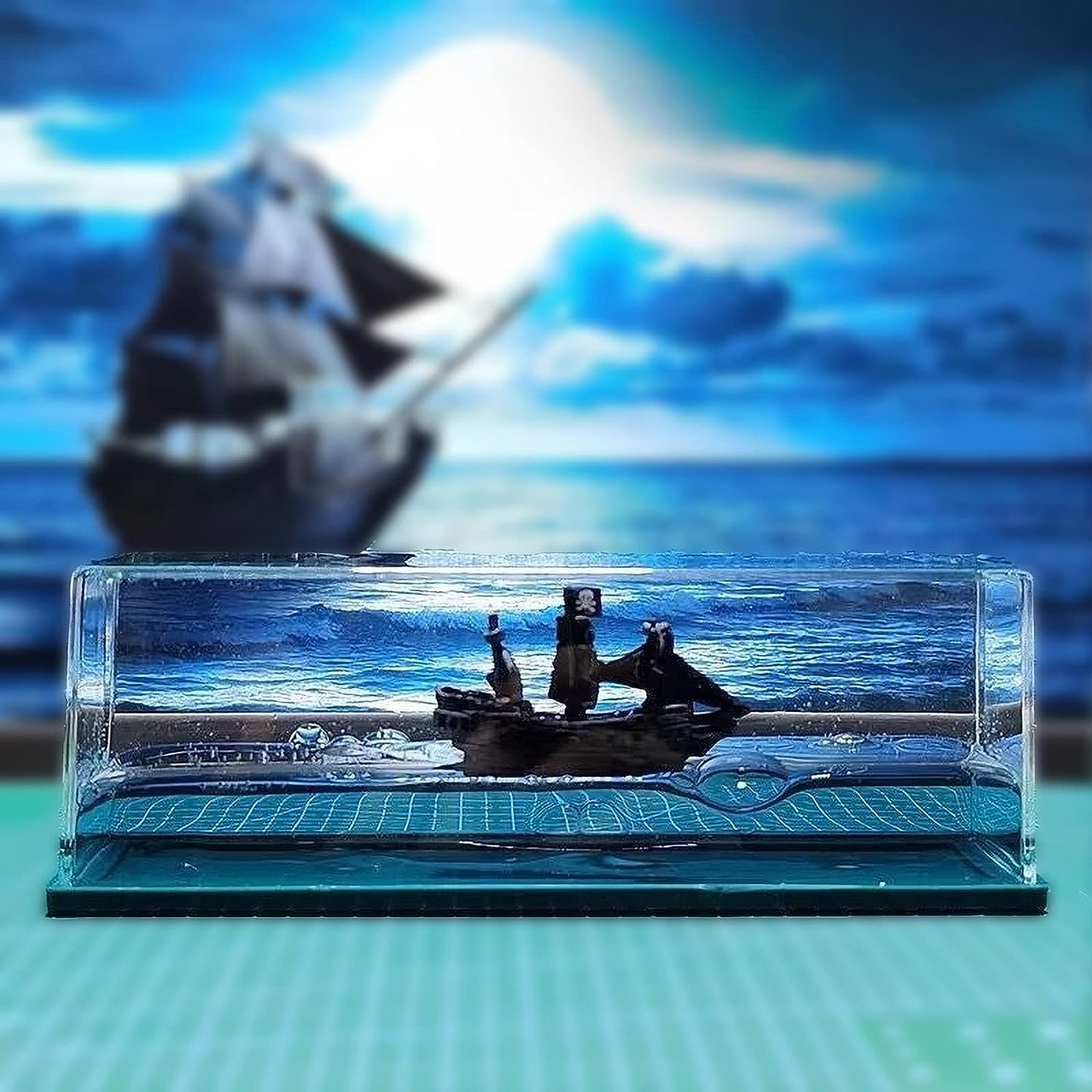 Unsinkable Ship Fluid Drift Bottle